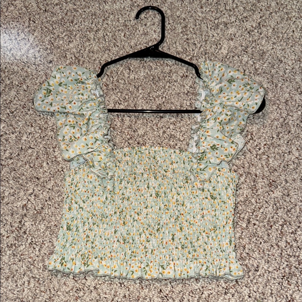 SHEIN floral tank top
